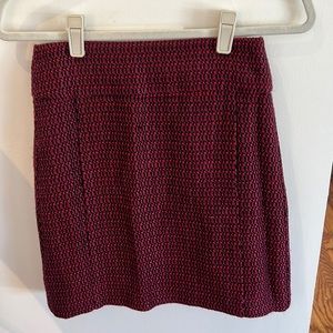 LOFT tweed skirt
